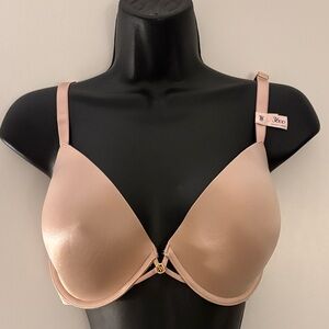 NWT Victoria's Secret Lightly Lined Very Sexy Low Cut Demi Soft Pink Bra SZ 36DD